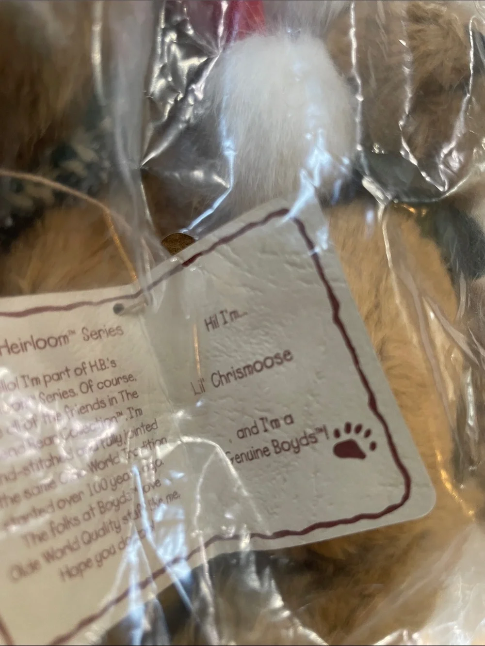 Boyd Bears The Head Bean Holiday Collection with Gifts and Gift Bags
